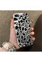 iPhone 7/8/Se 2020 2022 Compatible High Quality Black Leopard Phone Case, Shock Resistant