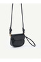 Black Shk306 Adjustable, Knot Detail Strap, Mini, Women's Hand, Arm and Shoulder Bag - 7