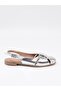 Ceylan 873 Silver A. Open Women's Ballerinas - 5