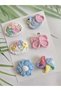 Baby Gift Pinterest Combinations Hairless Baby Hair Clips 6-Piece Mixed Sets Handmade Knitted Organic Baby Hair Accessories - 8