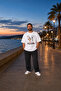 Unisex Large Size Cotton Printed T-Shirt Crew Neck Casual Comfortable Fit - 5