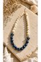 Acrylic Bead Porcelain Star Sea Design Necklace - 2
