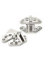 2-piece hatch hinge, marine hatch hinge, marine hatch hinge, stainless steel hatch hinge - 3