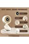 Mini clip-on USB desktop fan with rechargeable battery, oscillation function, timer, and stepless speed control. - 6