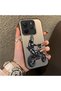 Redmi Note 14 4g Compatible with Helmeted Motorcyclist Drawing Printed Men's Style Phone Protective Case