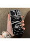 iPhone 13 Pro Compatible Manga Drawing Classic Car Plain Printing Quality Silicone Case