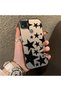 Redmi 9C/10A Compatible High Quality Flat Print Black Star Pattern Cool Silicone Phone Case