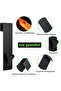 Upgraded 4-Piece Stainless Steel Glass Wall Shower Hook Set with Protective Pads - No Drilling - 3