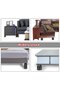8 Pcs Heavy-Duty Adjustable Furniture Bed Risers, Multi-Height Lift Pads with Rubber Non-Slip Base for Table & Sofa - 4