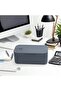 Lockable Storage Box Medicine Lock Box Travel Case For Food Medicine Snacks Mobile Devices Small Lockable Box Gray - 2