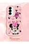 Samsung Galaxy A36/A56 Compatible Wavy Frame Mouse Cartoon Patterned Quality Silicone Case