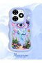 Tecno Spark Go 2024 Compatible Colorful Psychedelic Eye Mushroom Drawing Flat Print Case