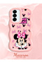 Samsung Galaxy A36/A56 Compatible Wavy Frame Mouse Cartoon Patterned Quality Silicone Case