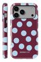 (Magsafe) iPhone 17 Pro Cherry Polka Dot Double Layer Essential Tough Phone Case