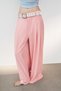 Allbucks Za - Ra Wide Leg Fabric Trousers with Pockets Abzra00024 - 2