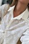 Skirt and Shirt Flower Embroidered Set Rob39547 - 2