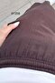 Elastic Cuffed Muslin Linen Trousers 6Y358 - 4