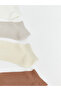 Alita City Farkıyla Lcw Dream Ecru Plain 7-Piece Pack Women's Booties Socks - 2