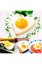 5-piece stainless steel egg mold set, including egg rings, fried egg rings, and pancake rings. - 2