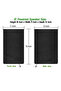 2-Pack Speaker Dust Covers, Outdoor Speaker Covers, Waterproof, Dustproof, and UV-Resistant 210d Oxford Cloth - 12*11*18in (30*28*45.7cm) - 3