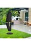 Parasol Protective Cover for Patio - Waterproof Outdoor Parasol Cover - UV-resistant Accessory for Balcony, Garden, and Lawn - 4