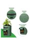 7-gallon potato planting bags. Garden planting bags. Non-woven fabric. With flap and handle. for planting potatoes, carrots, strawberries,... - 3