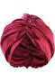 100% Mulberry Silk Women's Sleeping Cap Silk Sleep Cap Shower Cap Soft Silk Cap Hood Cover Adjustable Double-Layer 26x23cm