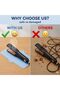 Hair straightener heat-insulating storage box and heat-insulating pad, portable and space-saving, a great styling helper for home and travel. - 3