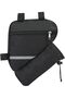 This bicycle frame bag features a 1.5 - liter waterproof handlebar bag, a strap - on saddle bag, and a storage tube with reflective strips. It can...