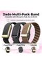 For Her Women WHOOP 5.0 Bands Multi-Pack – 3 Pack Stylish Wrist Straps, Flexible All-Day Comfort with Adjustable Stainless Steel Slider – Designed for Everyday & Active Wear - 3
