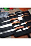 10 Piece Kitchen Knife Set - Ultra Sharp Chef Knife Set with Ergonomic Handle, Roll Bag & Sharpening Rod for Home Cooks, Professional Chefs - Cutlery for Daily Meal Prep - 5