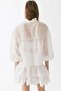 Frill-trimmed balloon-sleeved blouse - 5