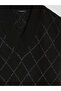 Argyle Pattern Oversize Women's Knit Sweater Vest - 6