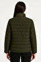 Bomber Mont Jacket – Water Repellent Fabric, Quilted Lining, Zipper Closure, Winter Season - Khaki - 2