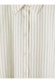 Lcw Modest White Striped Women's Shirt - 7