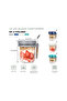 A set of 4 overnight oatmeal storage jars, each with a lid and a spoon, 340 grams (12 ounces). - 3