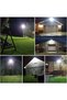 100 LED outdoor solar floodlights, IP67 protection rating, with remote control, high brightness, suitable for homes and gardens. - 2