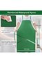 Waterproof Rubber Apron 43" 109.2cm Tear-Resistant Heavy-Duty Vinyl Padded Cross-Back Dishwasher Apron for Restaurant Green - 2