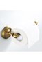Toilet paper holder - tissue holder - toilet paper holder - bathroom accessories - 200 * 72 * 67 mm - brass - wall-mounted toilet paper holder - 4