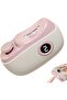USB Rechargeable 3-Speed Silent Electric Nail Trimmer with Collector & LED Light (Pink) - 5