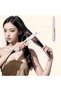 Cordless hair straightener and curling iron 2-in-1 ceramic flat iron, mini wireless portable travel hair styling tool, unisex, USB rechargeable. - 3