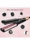 2-Cylinder Electric Ceramic Spiral Curling Iron (110-230°C), fast heating hair curler & waver. - 7