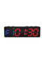 Mini Portable Fitness Timer, LED Digital Display with Strong Magnet & 8 Interval Modes (Red) - 2
