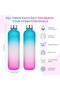 2 Pieces Frosted Style Sport Water Bottle 32 Oz, BPA-free, Time Marking, Small Mouth, Leakproof, Pink, Gym Fitness Hiking Cycling Camping - 5