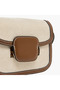 Textured Crossbody Bag with Adjustable Strap - 5