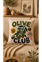 مجموعة من 2 غطاء وسادة مزخرف بطباعة رقمية بنمط Olive Harvest & Olive Club - 3