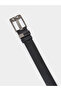 Men Black Jeep Square Buckle Casual Belt - 4