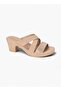 Comfit Heeled Slip-On Sandals with Rhinestone Detail - 2