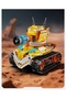 Blocuri de construcție robot CODE W.BOT, telecomandă RC, mod dual, 455 elemente