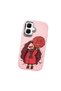 Infinix Smart 10 Compatible Case Camera Protector Pink Silicone Couple Phone Case Girl Patterned - 3